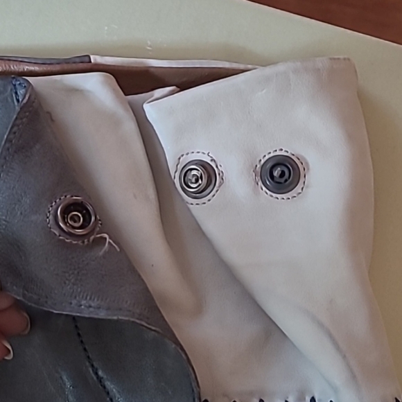 A.S.98 Tall Multicolor Leather Boots - Picture 10 of 12